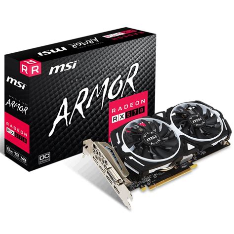 MSI RX570 ARMOR 8GB OC GDDR5 256Bit AMD Radeon DX12 Ekran Kartı - Vatan ...