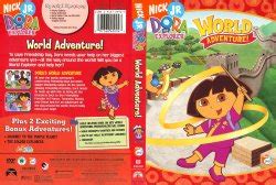 Dora The Explorer DVD Empire World Adventure