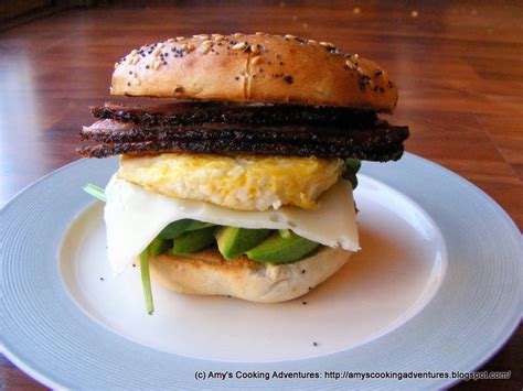 Bacon, Egg, and Avocado Sandwich