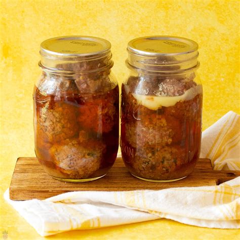 Easy Step-By-Step Guide For Canning Meatballs In Broth - Intentional Hospitality