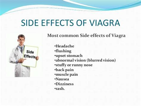 Know about the side effects of taking Viagra - Sharing knowledge