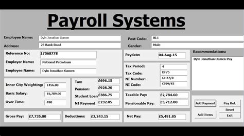 Payroll Management: Payroll Management System