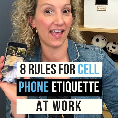 Cell Phone Etiquette at Work – Everything You Need to Know ...