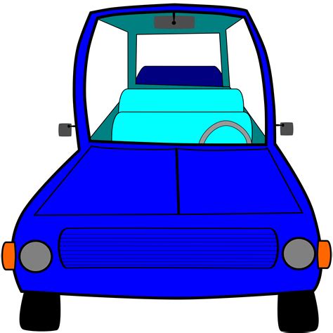 Clipart - Cartoon car