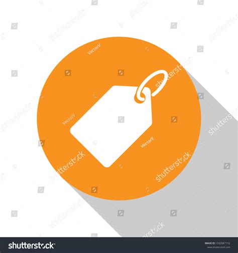 White Blank Label Template Price Tag Stock Illustration 1592087716 | Shutterstock