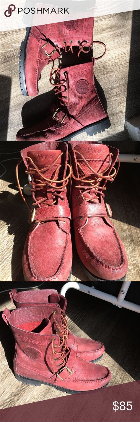 Polo Ralph Lauren Ranger Burgundy Boots