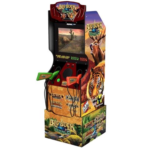 Arcade1Up Big Buck Hunter World Arcade Cabinet 8289 - Gimmie