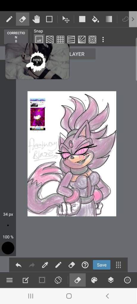 Fleetway blaze remastered \Redraw 2022vs 2021 | Sonic the Hedgehog! Amino