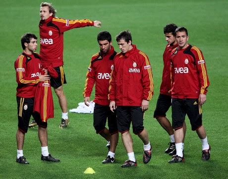 Galatasaray Players During Teams Training Session Editorial Stock Photo ...