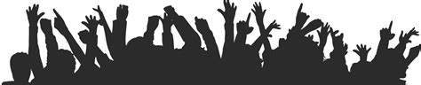 Vector graphics Audience Silhouette Image - hand tour png download ...