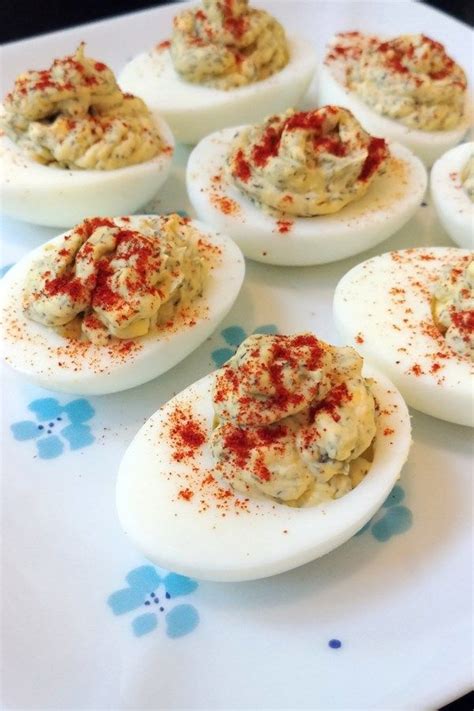 Deviled Eggs with Dill and Smoked Paprika Recipe | Deviled eggs recipe, Egg recipes, Deviled eggs