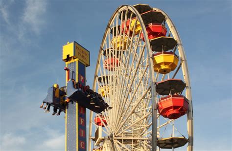 Pacific Park on Santa Monica Pier, Santa Monica, CA - California Beaches