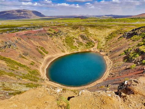 Kerið Crater - Volcanic Lake in Iceland - is it Worth it?- Hitched to Travel