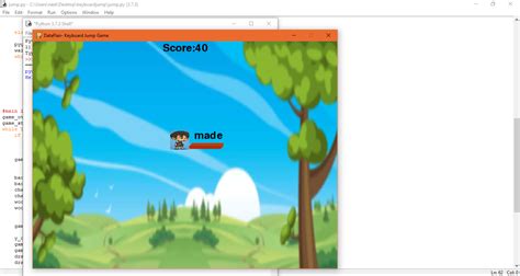 Keyboard Jump Game in Python - DataFlair