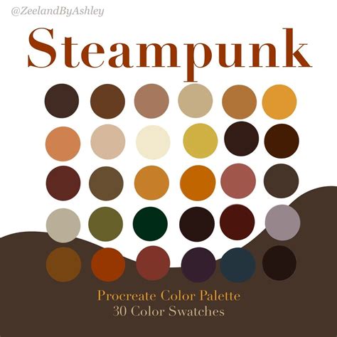 Steampunk Paint Colors