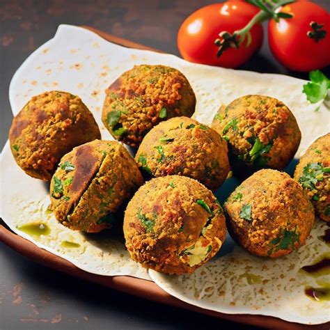 Premium AI Image | Taameya Falafel Popular Egyptian food