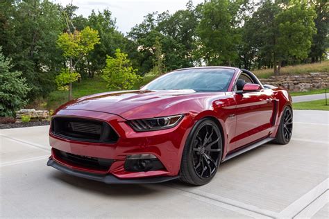 Ruby Red 2016 Ford Mustang