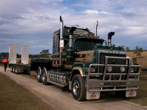 outback lands | Trucks, Truck transport, Mack trucks