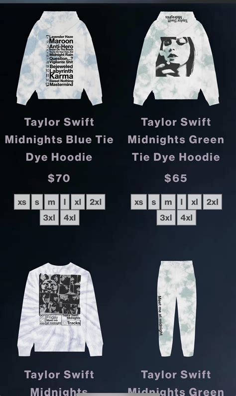 New merch on website : r/SwiftieMerch