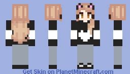 KootyCat skin- cat ears Minecraft Skin