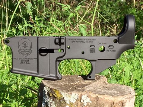 SOLGW SOUL SNATCHER EDITION STRIPPED LOWER RECEIVER - Gerbrand Defense, LLC