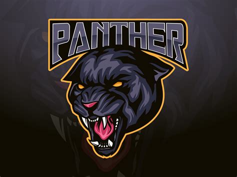 Panther Mascot Logo by Angga Agustiya on Dribbble