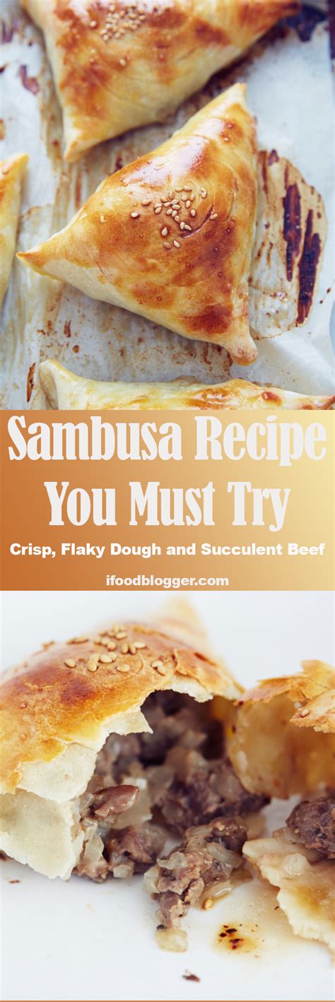 Sambusa recipe that will blow your mind. Crisp on the outside, soft and flaky on the inside ...