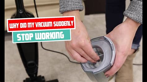 Why Did My Vacuum Suddenly Stop Working? Troubleshooting Guide - YouTube