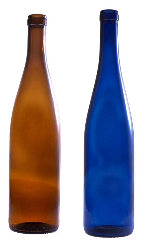 glass empty bottles PNG image