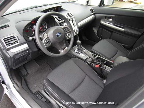 2015 Impreza interior photos and images