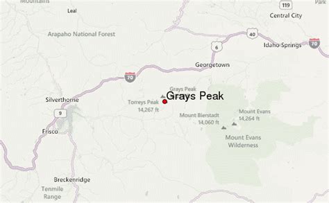 Grays Peak Mountain Information