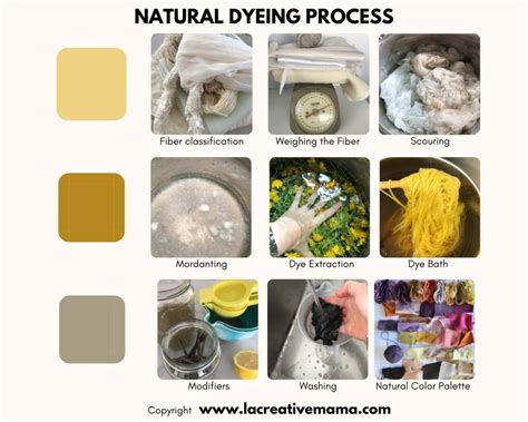 The importance of using a mordant in natural dyeing - La creative mama