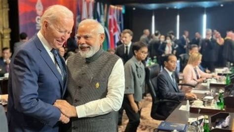 PM Modi, Joe Biden share a few light moments at G20 Summit in Bali ...