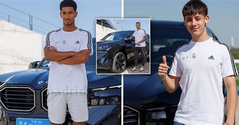 20 best pics of Real Madrid players posing with electric cars gifted ...