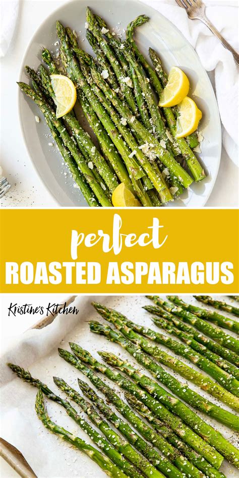 Roasted Asparagus Recipe - With 8 Seasoning Ideas! - Kristine's Kitchen