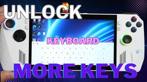 ASUS ROG Ally | How to Choose Different Keyboard Layouts (Built-In ...