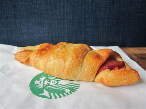 Review: Starbucks - Ham and Cheese Croissant