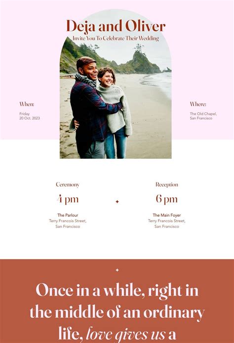 41+ Beautiful Wedding Website Examples for Your Inspiration