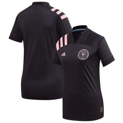 Women's Inter Miami CF adidas Black 2020 Inaugural Away Replica Jersey