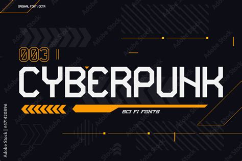 futuristic cyberpunk typography design,sci fi glitch cyberpunk design ...