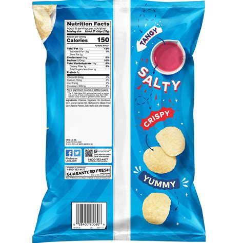 Lays Salt & Vinegar Potato Chips - 7.75 oz Bag Philippines | Ubuy