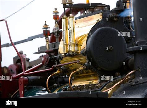 Engine details of a traction engine Stock Photo - Alamy