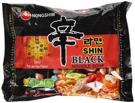 Nongshim Shin Ramyun BLACK - 4.58 Oz 4 Packs (Made In USA) on Galleon Philippines