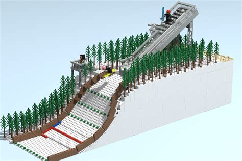 LEGO IDEAS - We love sports! - Ski Jumping Hill