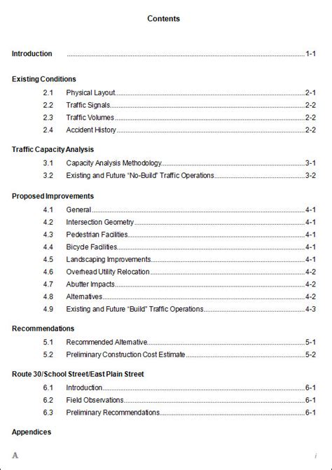 Table Of Contents Printable - Printable Word Searches