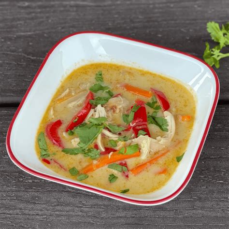 35-Minute Coconut Curry Chicken Soup Recipe: Low-Carb - awesomecookingideas