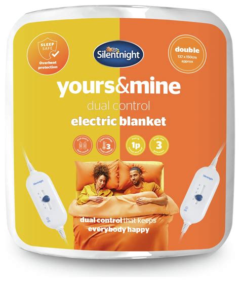 Silentnight Dual Control Electric Blanket - Double (5225471) | Argos Price Tracker ...