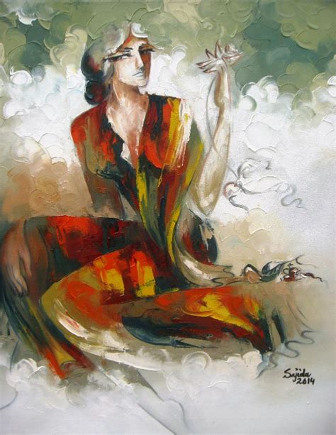 Pakistani Art by Pakistani Fine artist Sajida Hussain