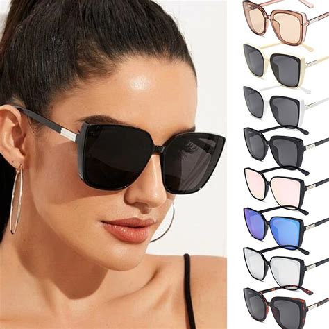 New Square Oversized sunnies studios Aesthetic Shades Sunglasses For Women Sun Glasses Lady ...