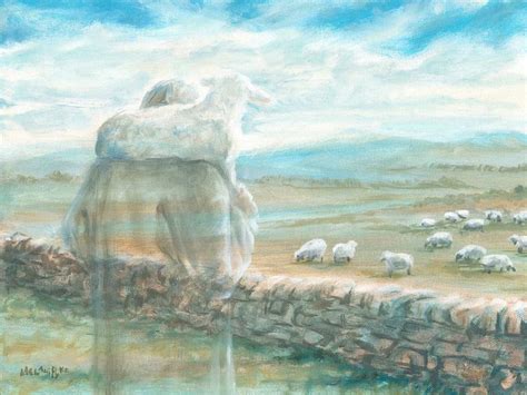 Defender of the Orphan - Jesus Christ as shepherd carrying lost lamb on ...